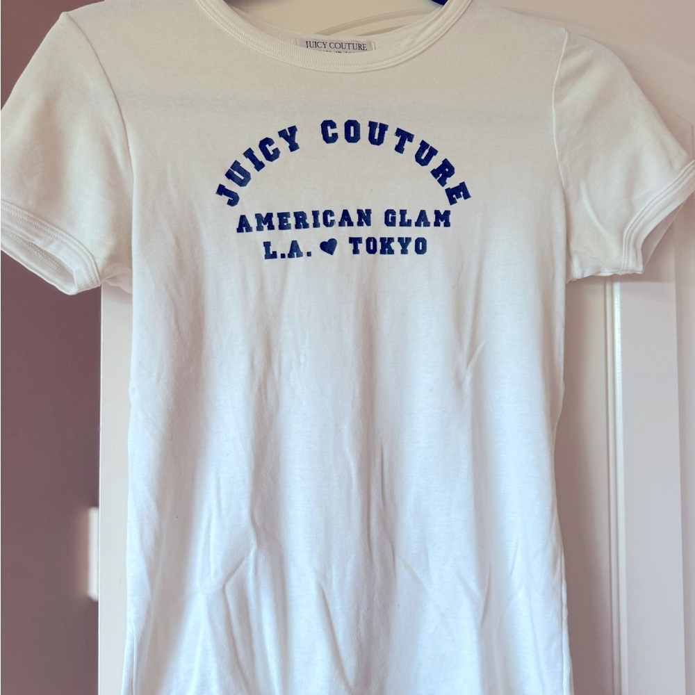 Juicy Couture vintage baby tee size L